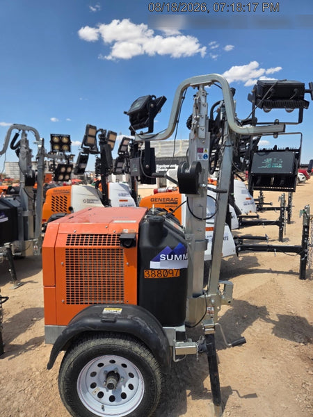 2024 Wanco WLTT-4MM4K Diesel, Deep Sea Controller, Shore Power Plug, Auto Start, (4) 350W LED Floodlights, 4kW Generator, 60 Gal Fuel Tank, 2" Ball, T3