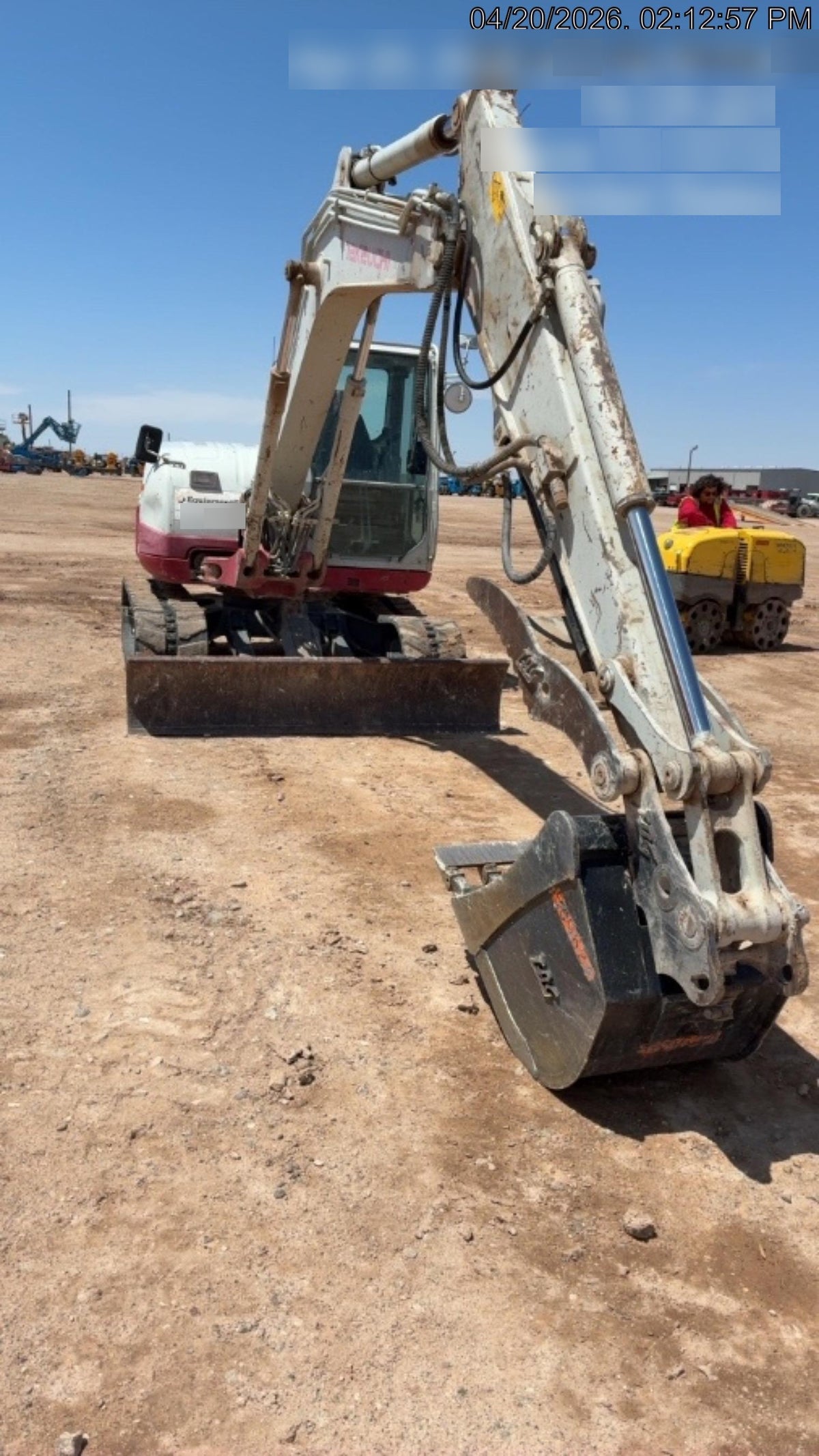 2019 Takeuchi TB290 Takeuchi TB290 Cab/Heat/AC w/Rubber Tracks, Auxiliary Hydraulics, Dozer Blade, Manual QC, 18/24/36" Buckets, Hydraulic Thumb Installed