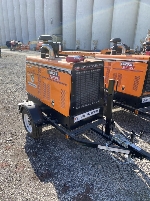 2021 Lincoln Electric Vantage 549X Ready Pak 3, ORANGE (includes trailer, cable rack, fender light kit)