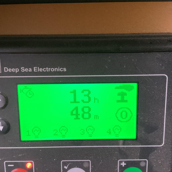 2022 Allmand NLV3GR (4) LED Light Fixture 350W, 23' Vertical Mast, 3kW Prime, Towable, ES Decals, T3