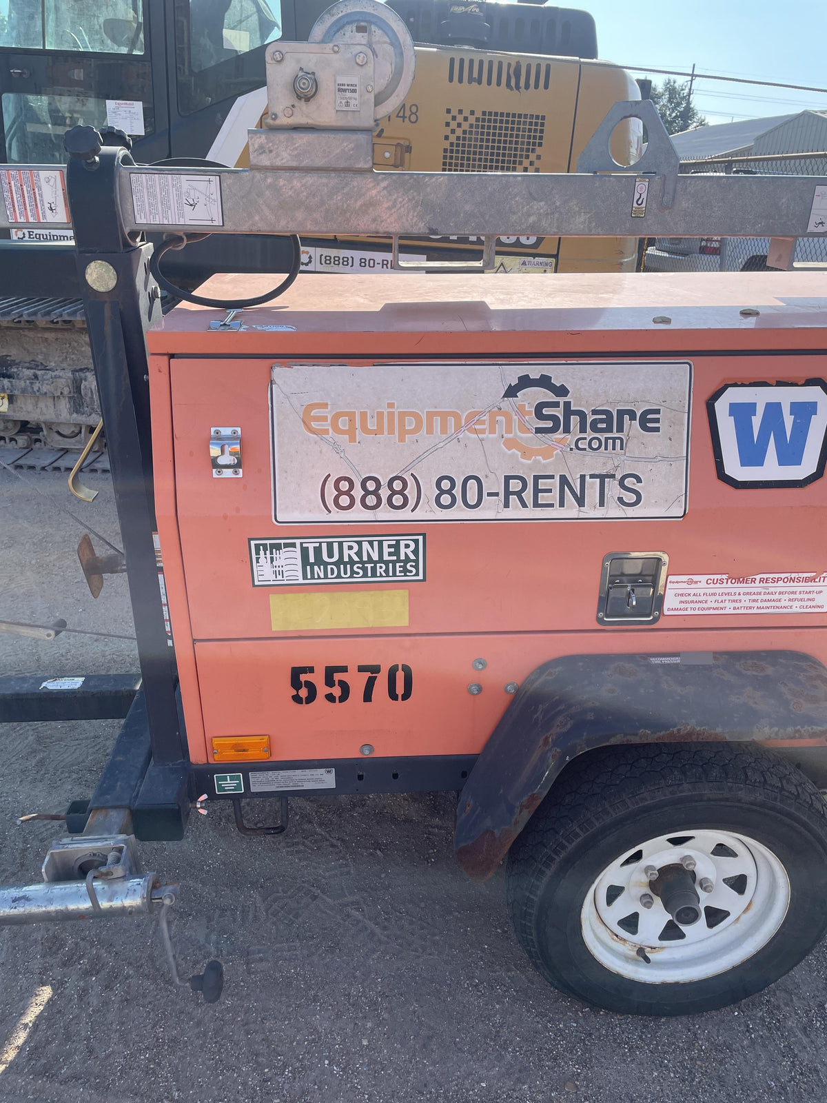 Wanco WLT-4M WANCO WLT-4M 6 kW Towable Light Generator