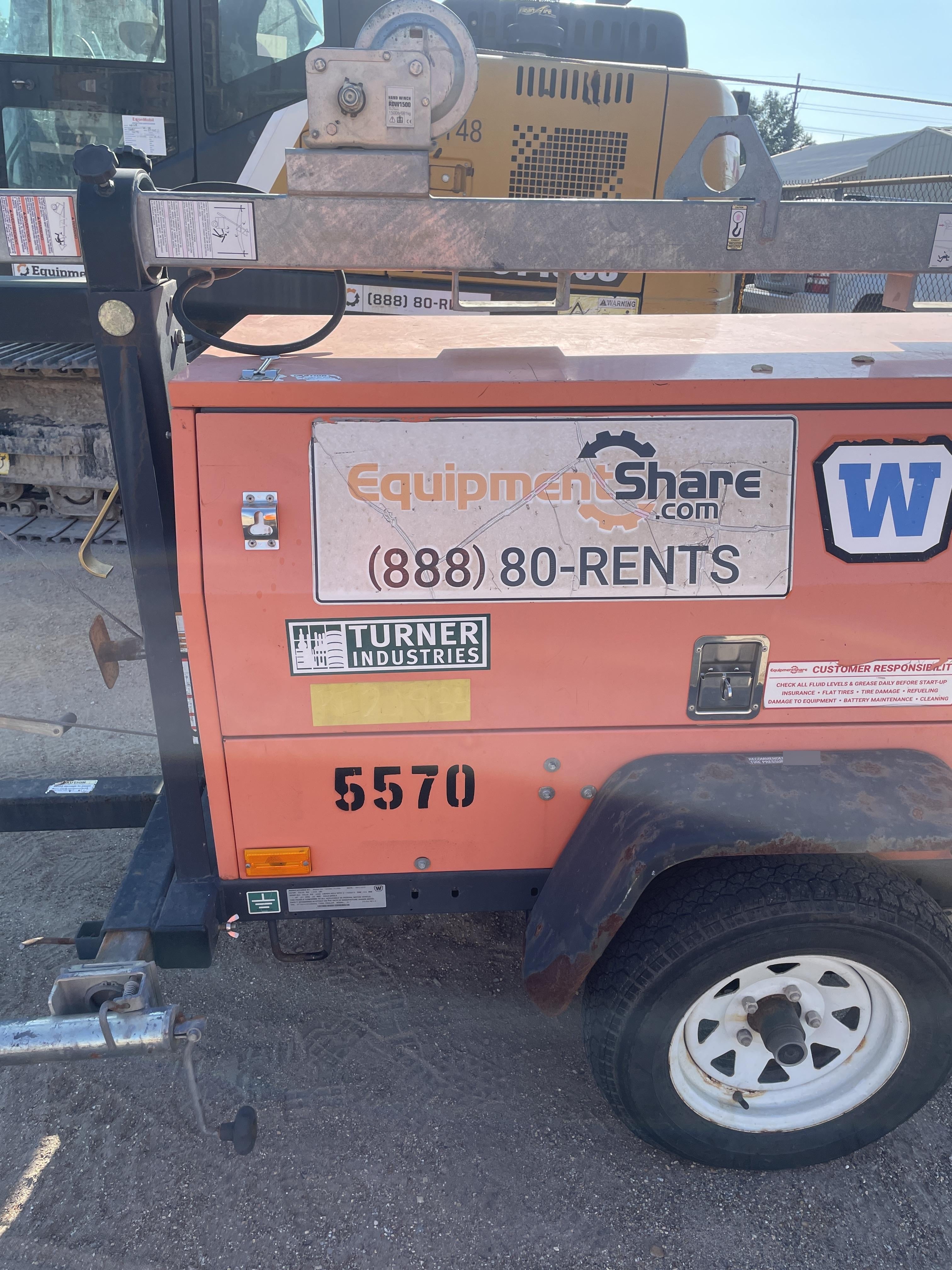 Wanco WLT-4M WANCO WLT-4M 6 kW Towable Light Generator