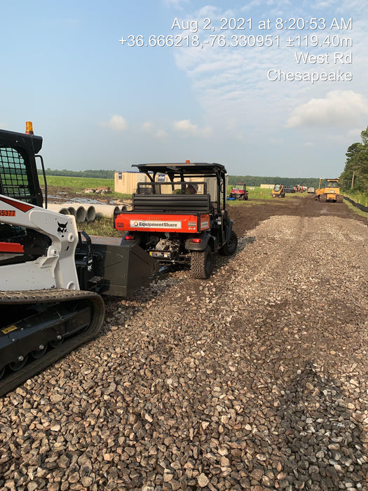 2021 Kubota RTV-X1140W-H Plastic Canopy, Windshield Acrylic Clear, LED Strobe Light, Wire Harness Kit, Back up Alarm