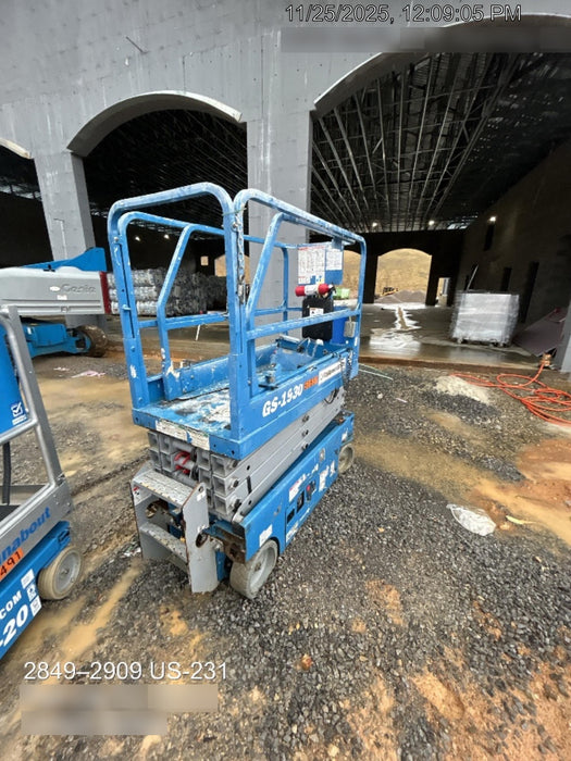 2019 Genie GS-1930 Fixed Rails with Chain Entry