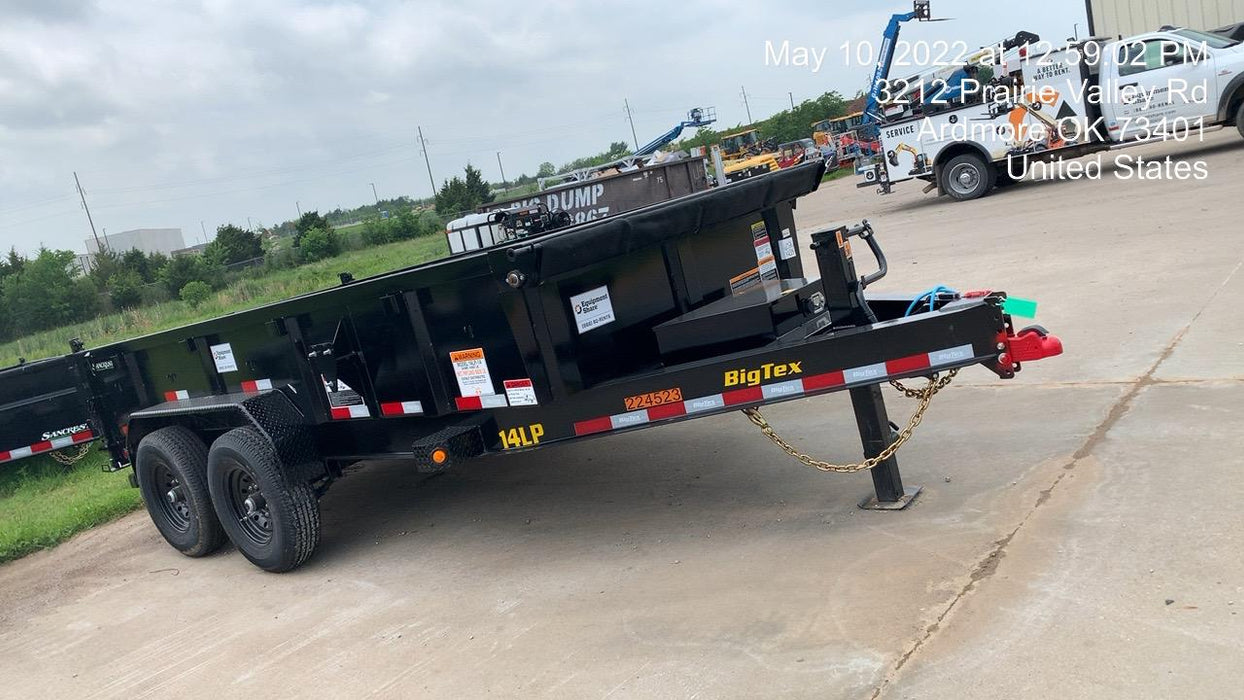 2022 BIG TEX TRAILER 14LP-14BK6SIRPD