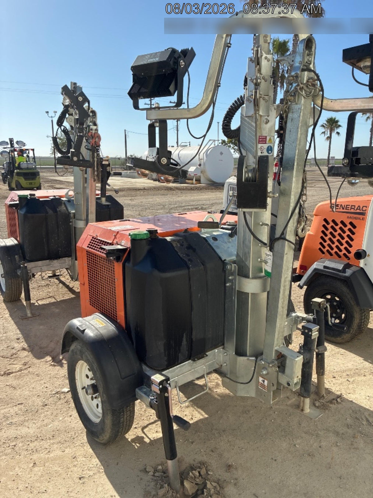 2024 Wanco WLTT-4MM4K Diesel, Deep Sea Controller, Shore Power Plug, Auto Start, (4) 350W LED Floodlights, 4kW Generator, 60 Gal Fuel Tank, 2" Ball, T3