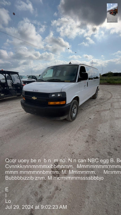 2023 CHEVROLET Express Van - Rental
