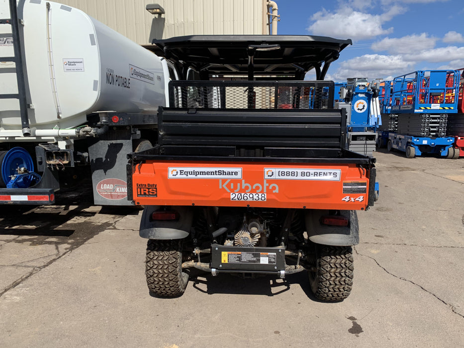 2022 Kubota RTV-X1140W-H Plastic Canopy, Windshield Acrylic Clear, LED Strobe Light, Wire Harness Kit, Back up Alarm