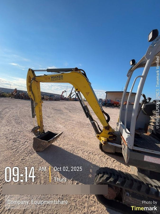 2018 WACKER NEUSON EZ38