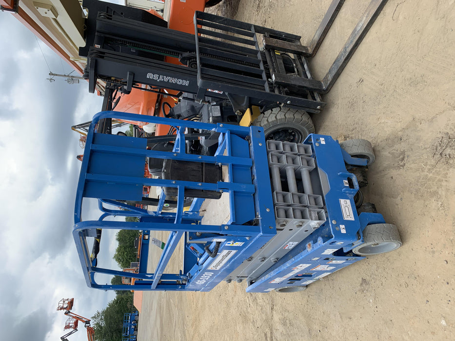 2020 Genie GS-1930 Solid Non Marking Tires, Beacon, Folding rails with half height swing gate