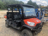 Kubota RTV-X1140W-H Kubota RTVX1140WH 4wd Utility Cart, LED Strobe, Windshield Tempered Glass, Pastic Canopy, Wire Harness Kit, Backup Alarm