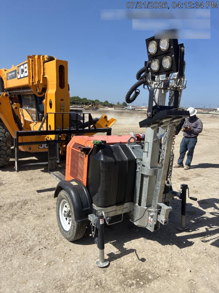 2024 Wanco WLTT-4MM4K Diesel, Deep Sea Controller, Shore Power Plug, Auto Start, (4) 350W LED Floodlights, 4kW Generator, 60 Gal Fuel Tank, 2" Ball, T3