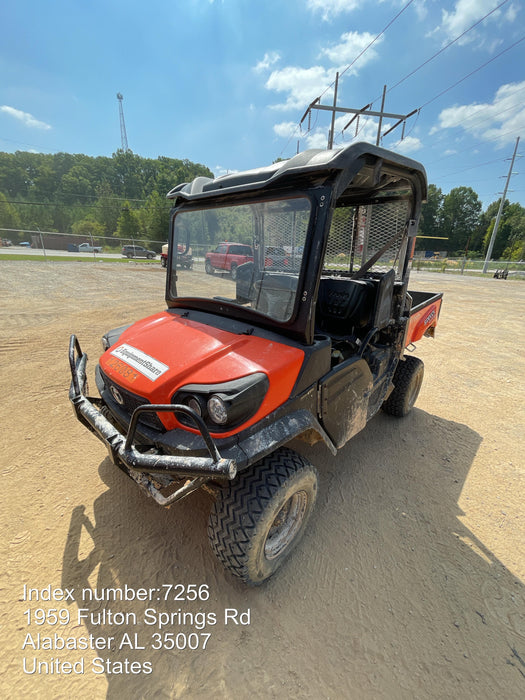 2020 Kubota RTV-XG850WL-H 4wd Utility Cart, 4 Seat,Gas, LED Strobe, Windshield Tempered Glass, Plastic Canopy, Wire Harness Kit, Backup Alarm