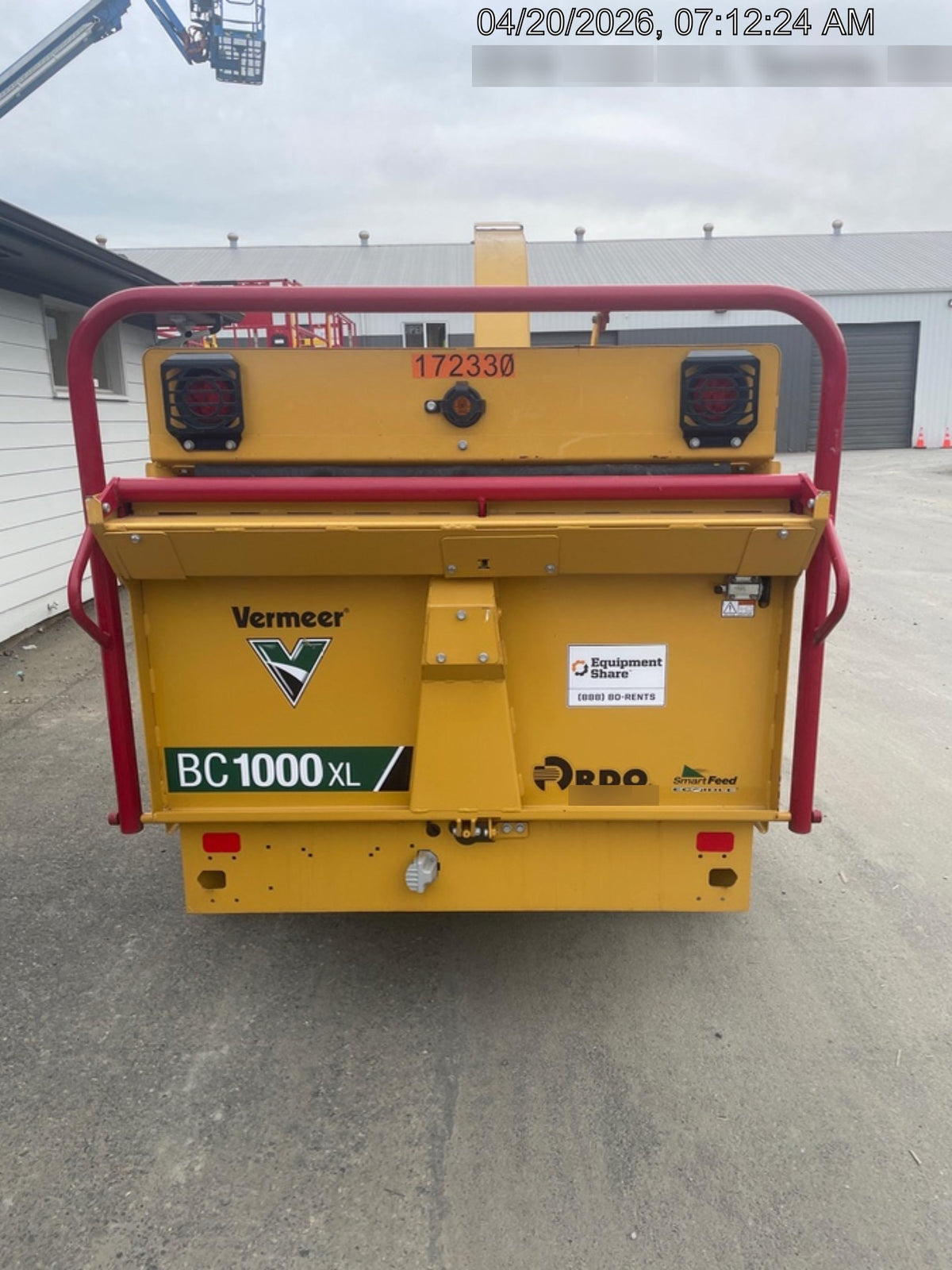 2021 VERMEER BC1000XL Gas