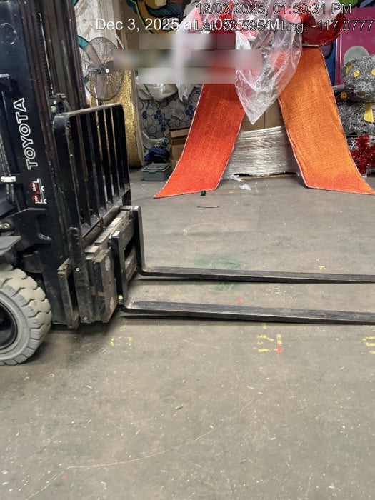 2022 TOYOTA 8FGU25 LP w/ Scale