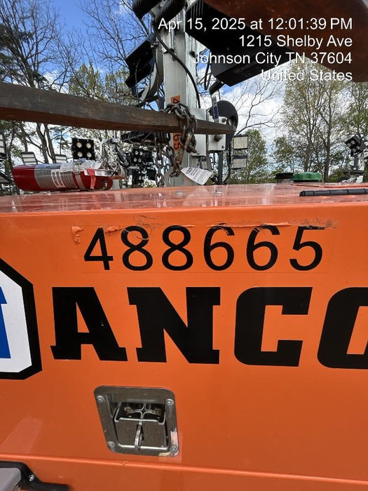 2025 Wanco WLTT-4MM4K Diesel, Mitsubishi L2E, 9.0HP @1800 rpm, Deep Sea Controller, Shore Power Plug, Auto Start, (4) 350W LED Floodlights, 4kW Generator, 60 Gal Fuel Tank, 2" Ball, T3