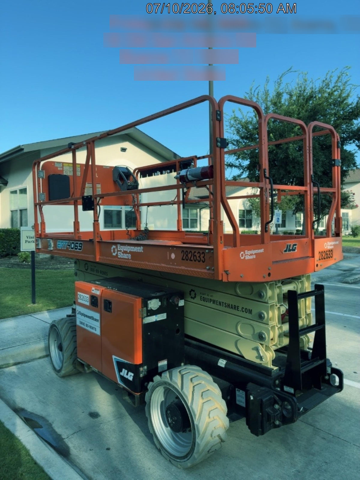 2022 JLG ERT4069