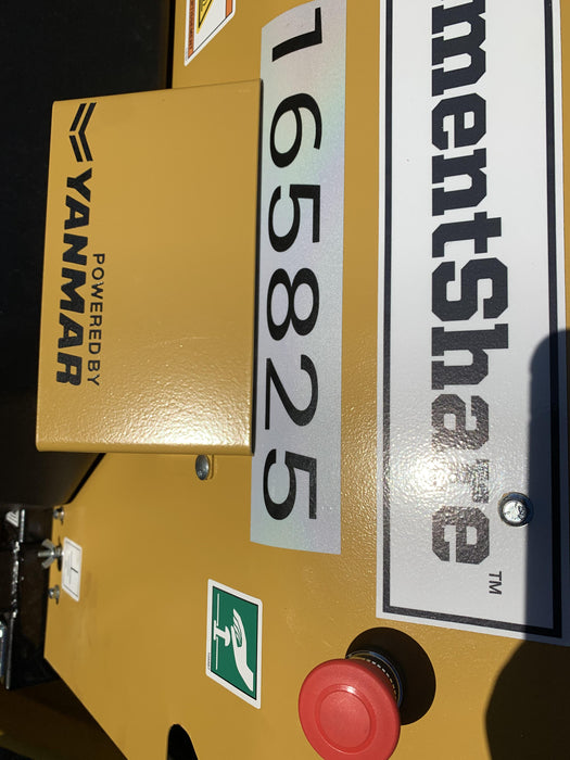 2021 Allmand NLV3GR (4) LED Light Fixture 350W, 23' Vertical Mast, 3kW Prime, Towable, Deep Sea L401, Leveling Jacks, Yanmar T4F 5.8hp