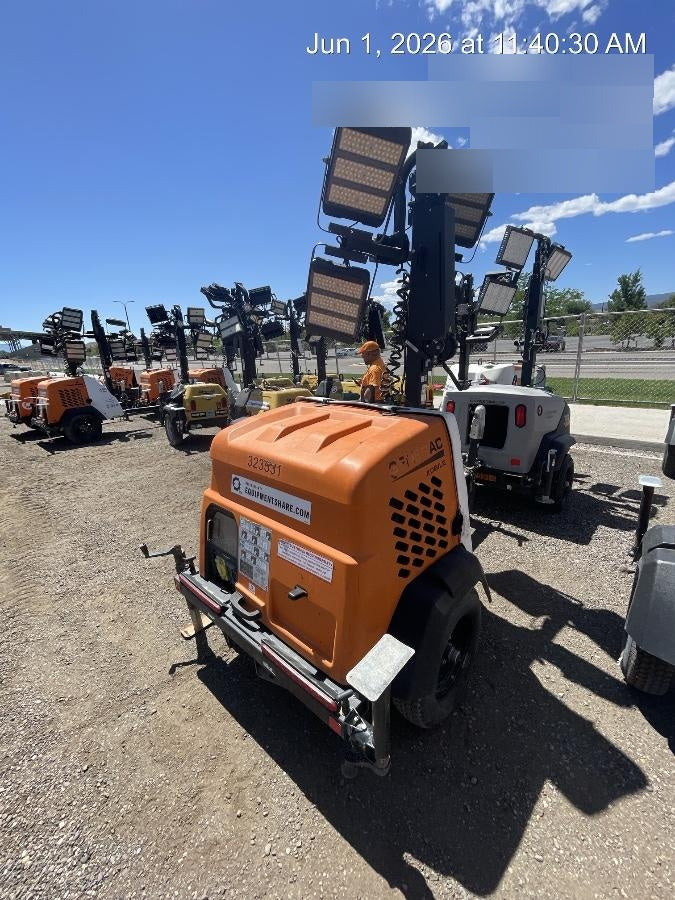 2023 Generac MLT2 Diesel, Flex Switch 120V Input, Powerzone Controller, (4) 320W LED Lights, 4kW Generator, 39.9 Gal Fuel Tank, 2" Ball, T3