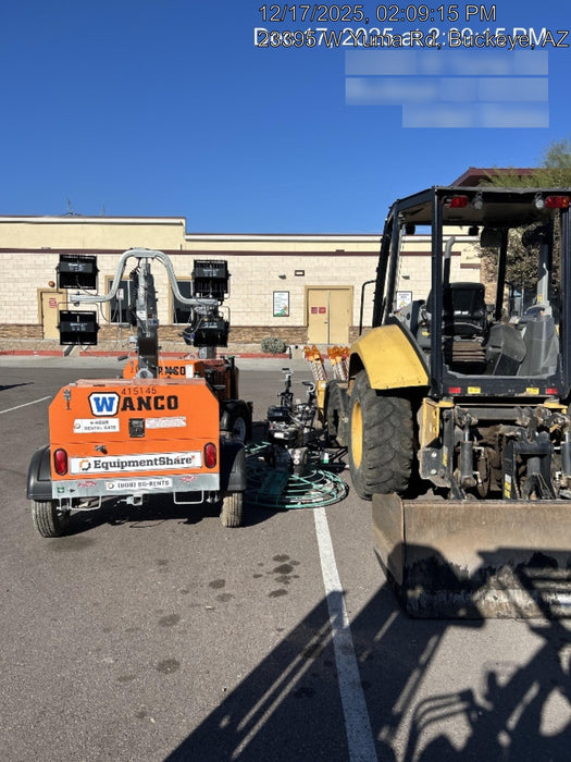 2024 Wanco WLTT-4MM4K Diesel, Deep Sea Controller, Shore Power Plug, Auto Start, (4) 350W LED Floodlights, 4kW Generator, 60 Gal Fuel Tank, 2" Ball, T3