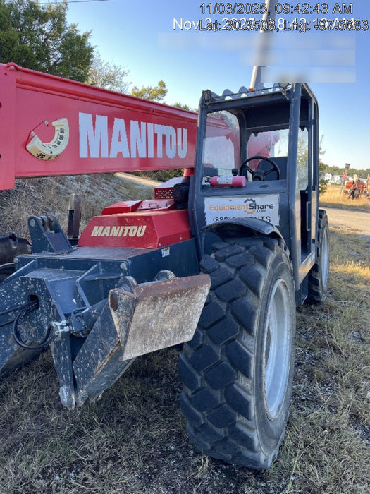 2018 Manitou MTA10055 MTA10055 - 74 HP T4, Canopy, Worklights/Strobe, Beacon, 66" Carriage, 60" Forks, Solid Tires, Lift Hook, Aux Hydraulics