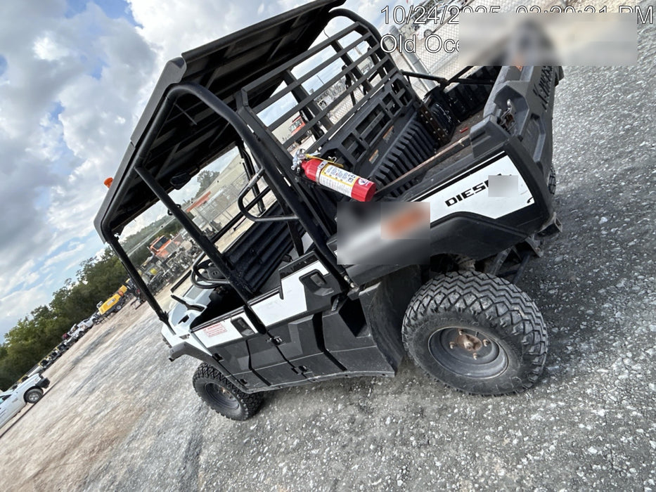 2018 Kawasaki Mule PRO-DXT Kawasaki Mule 4x4 Diesel UTV w/Hard Top, Windshield, Beacon, Backup Alarm, ES Keypad/Hardware Installed