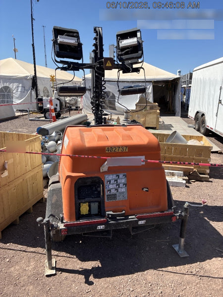 2024 Generac MLT2 Diesel, Flex Switch 120V Input, Powerzone Controller, 
(4) 320W LED Lights, 4kW Generator, 39.9 Gal Fuel Tank, 2" Ball, T3