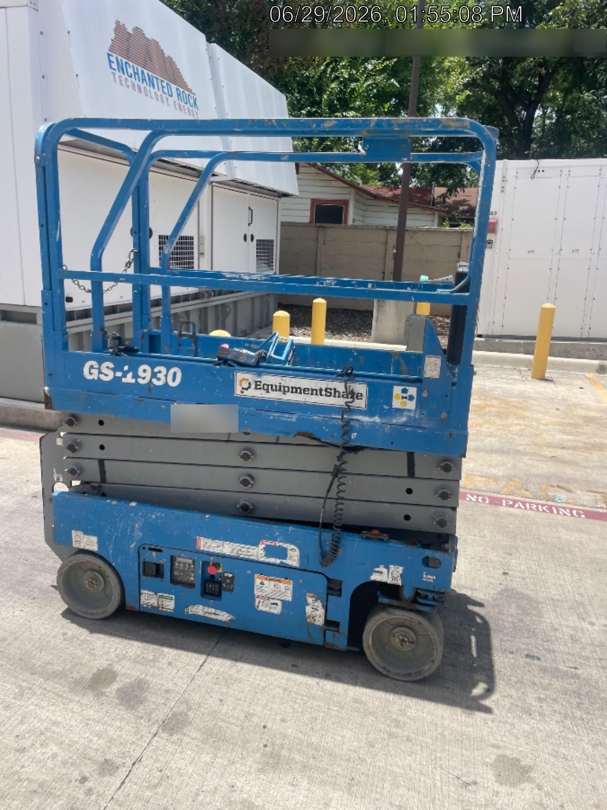 2019 Genie GS-1930 Fixed rails with chain Entry