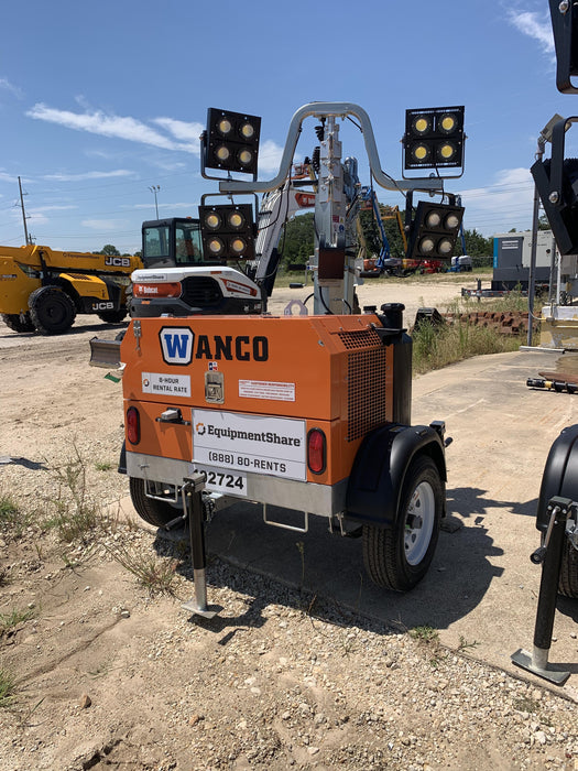 2024 Wanco WLTT-4MM4K Diesel, Deep Sea Controller, Shore Power Plug, Auto Start, (4) 350W LED Floodlights, 4kW Generator, 60 Gal Fuel Tank, 2" Ball, T3