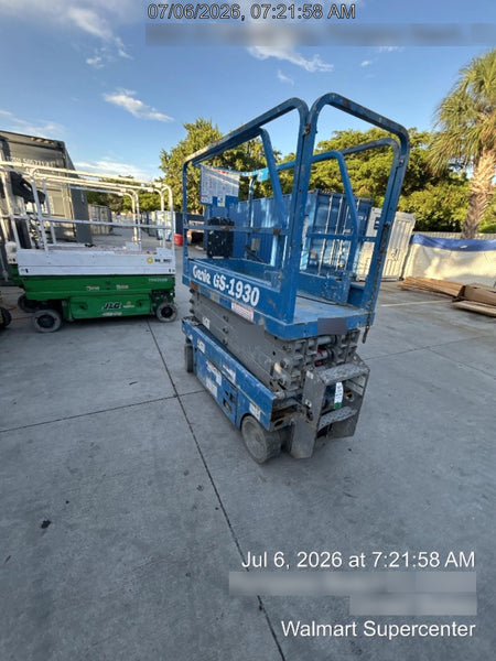 2018 Genie GS-1930 Genie GS-1930 w/Fixed Rail, Chain Entry