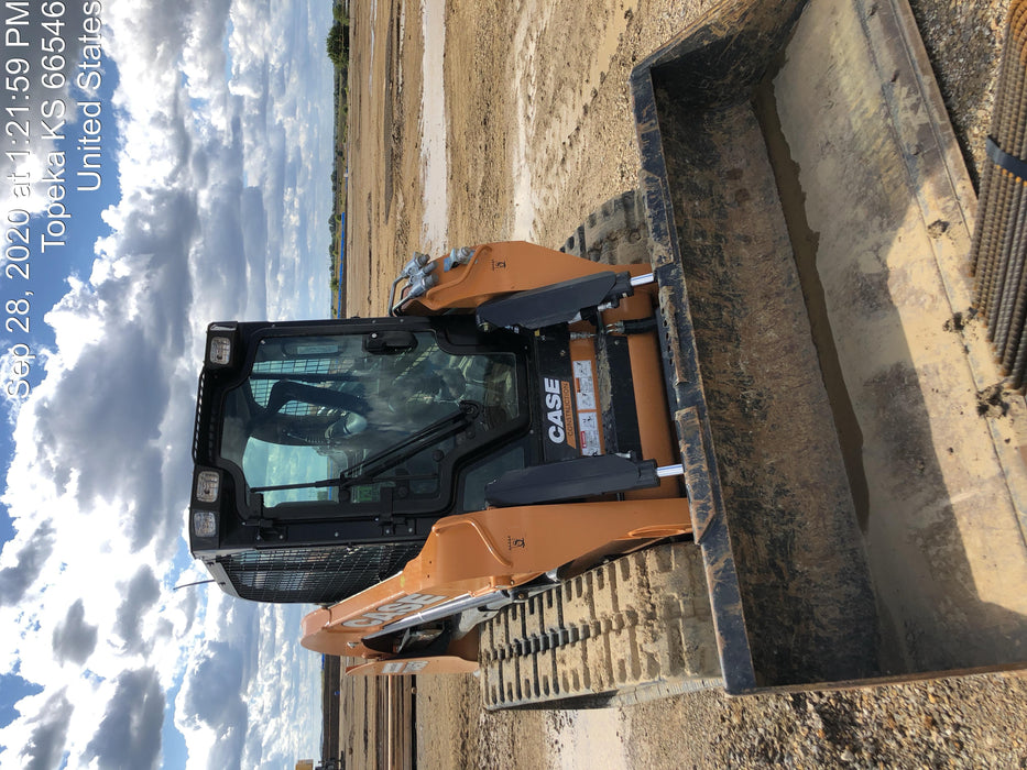 2020 Case TV450 761042 E-H Controls, 761031 ISO/H 2-Speed Controls, 761035 Performance Package Front Electric, 761206 Hydraulic Coupler, 761045 Cab Heat/AC, 761062 Air Ride Seat, 761201 HD Light Package, 761048 Engine Block Heater, 8500147 450mm (17.7 in.) 78" OTW Tracks