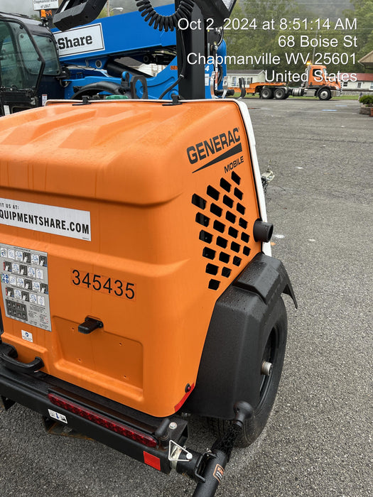 2023 Generac MLT2 Diesel, Flex Switch 120V Input, Powerzone Controller, (4) 320W LED Lights, 4kW Generator, 39.9 Gal Fuel Tank, 2" Ball, T3