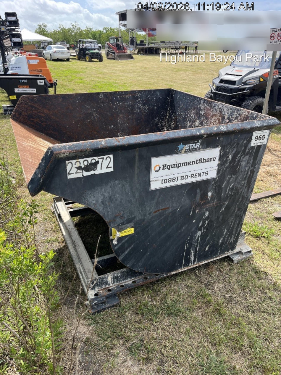 2022 STAR INDUSTRIES M-1820 - Self-Dump Hopper