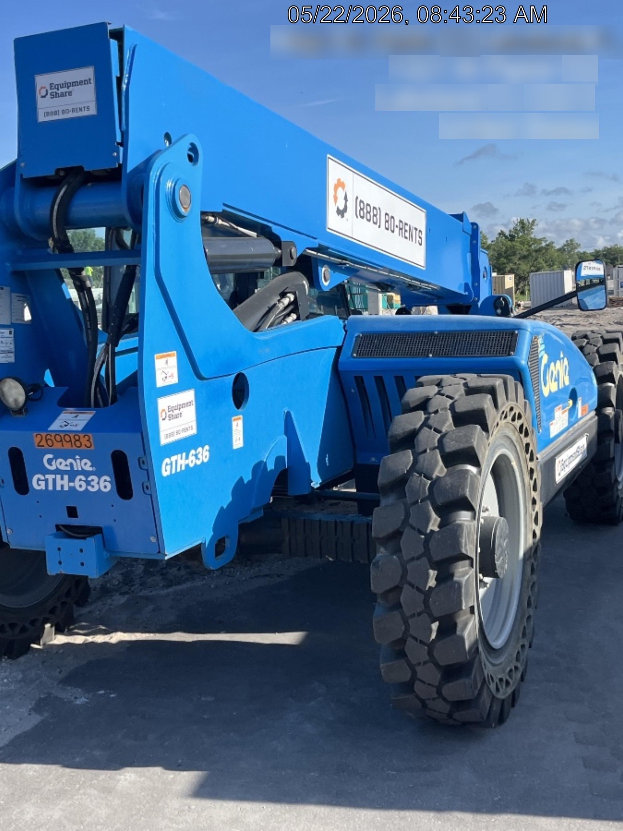 2022 GENIE GTH-636