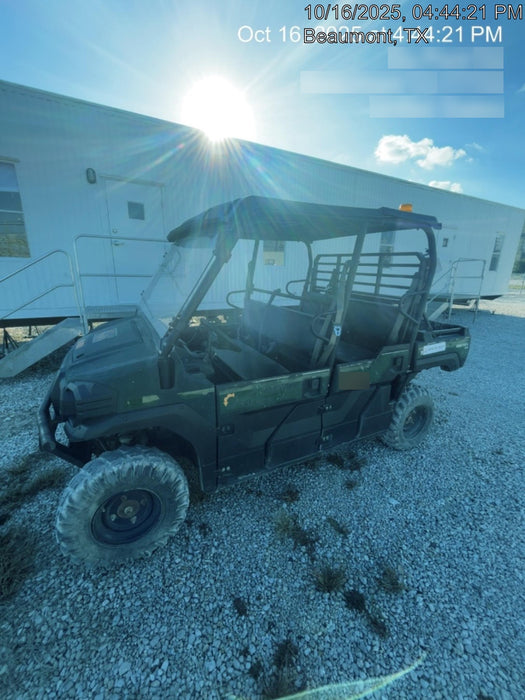 2019 Kawasaki Mule PRO-DXT Movement Alarm, Beacon, Hard Top, ES Track Hardware