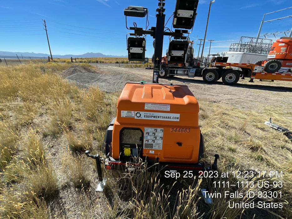 2023 Generac MLT2 Diesel, Flex Switch 120V Input, Powerzone Controller, (4) 320W LED Lights, 4kW Generator, 39.9 Gal Fuel Tank, 2" Ball, T3