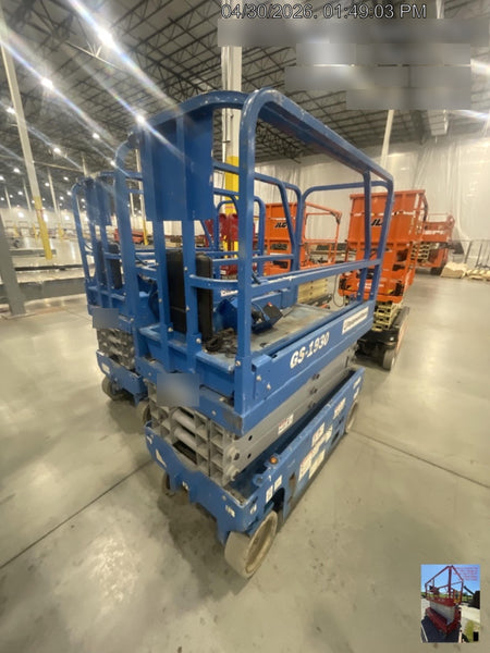 2020 Genie GS-1930 Fixed rails with chain entry gate - Pre A92.20