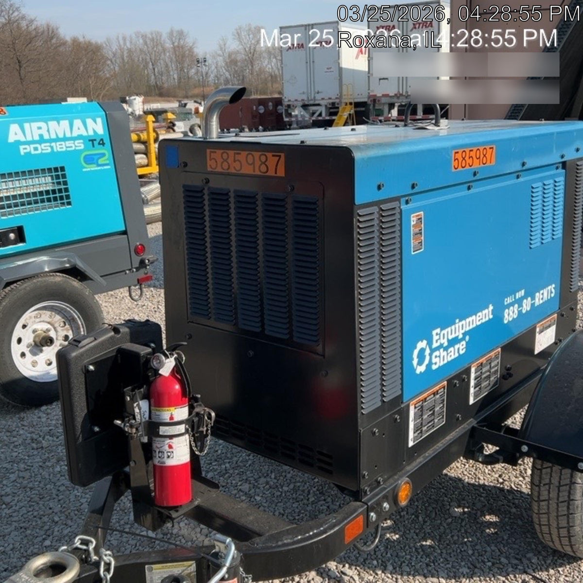 2025 MILLER ELECTRIC BIG BLUE 400