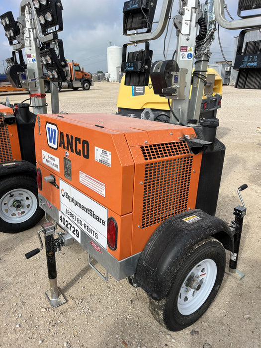 2024 Wanco WLTT-4MM4K Diesel, Deep Sea Controller, Shore Power Plug, Auto Start, (4) 350W LED Floodlights, 4kW Generator, 60 Gal Fuel Tank, 2" Ball, T3