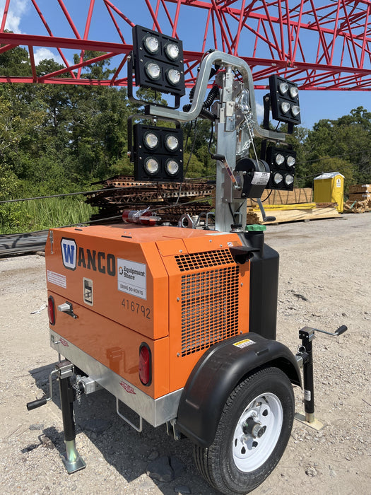 2024 Wanco WLTT-4MM4K Diesel, Deep Sea Controller, Shore Power Plug, Auto Start, (4) 350W LED Floodlights, 4kW Generator, 60 Gal Fuel Tank, 2" Ball, T3