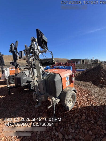 2024 Wanco WLTT-4MM4K Diesel, Deep Sea Controller, Shore Power Plug, Auto Start, (4) 350W LED Floodlights, 4kW Generator, 60 Gal Fuel Tank, 2" Ball, T3