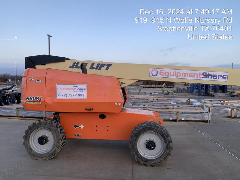 2016 JLG 660SJ