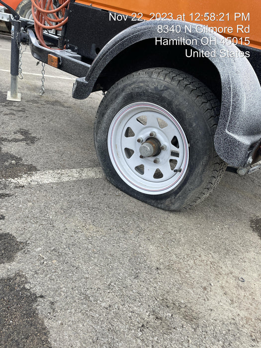 2021 Lincoln Electric Vantage 322 Vantage 322 Ready Pak 3 w/ Decals, ORANGE (includes trailer, cable rack, fender light kit) NO Telematics