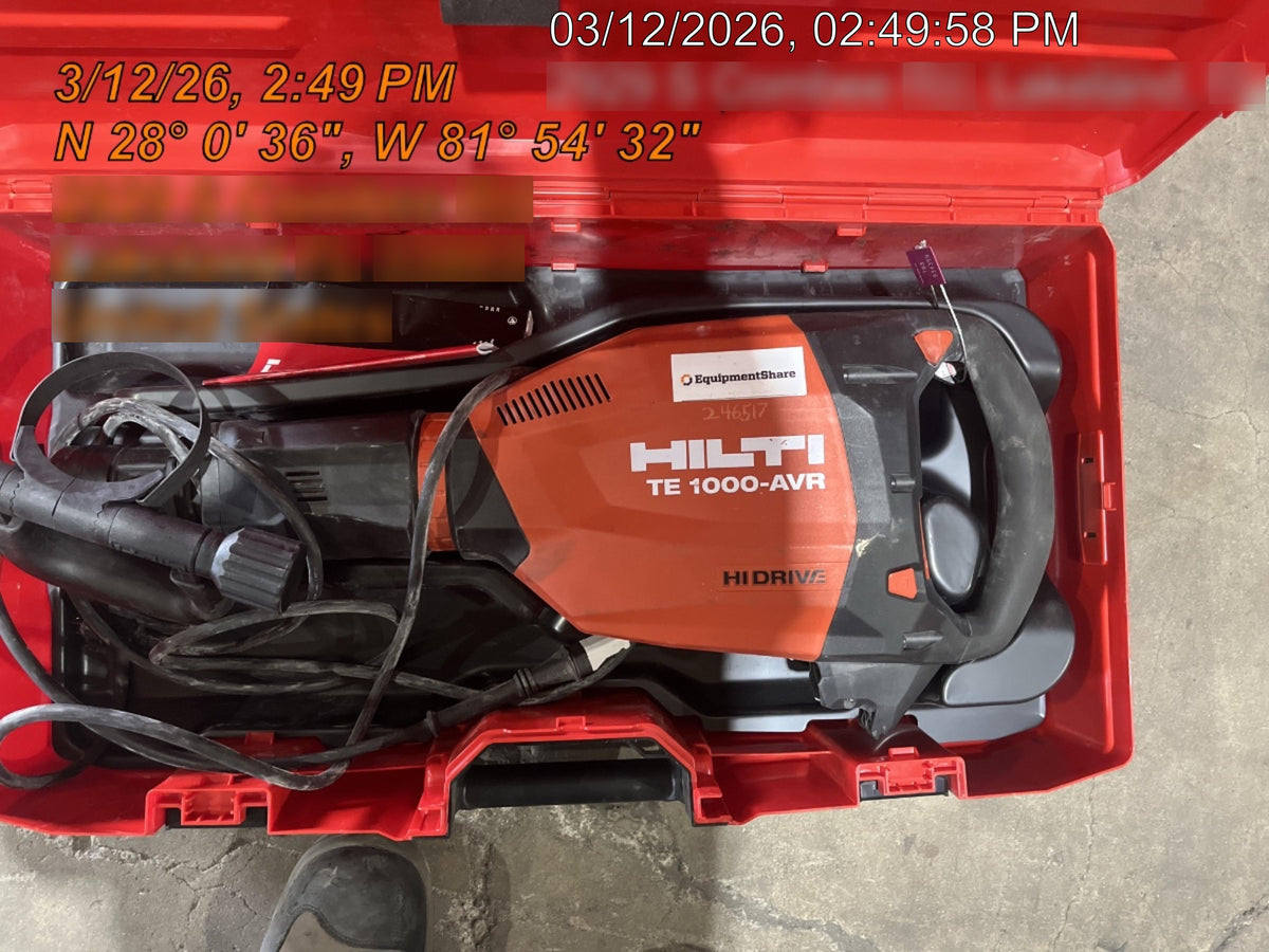 2022 HILTI TE 1000-AVR