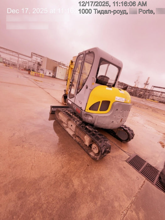 2018 Wacker Neuson EZ53 EZ53 12K Excavator, TRK,LGD,CAB,PC, Manual QC, Hydraulic Thumb, Buckets: 24", 18 12"