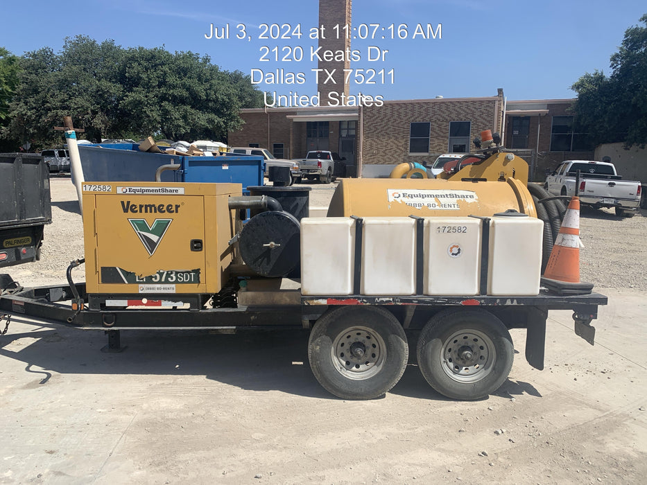2021 Vac-Tron LP573SDT T4 Koehler Diesel Engine, 500 Gallon Debris Tank, x2 100 Gallon Water Tanks