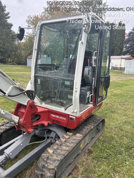 2025 TAKEUCHI TB235-2CR