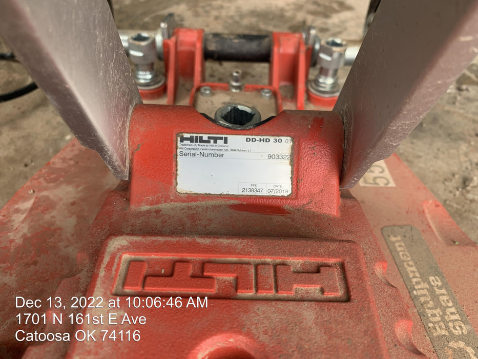 2019 HILTI DD 250