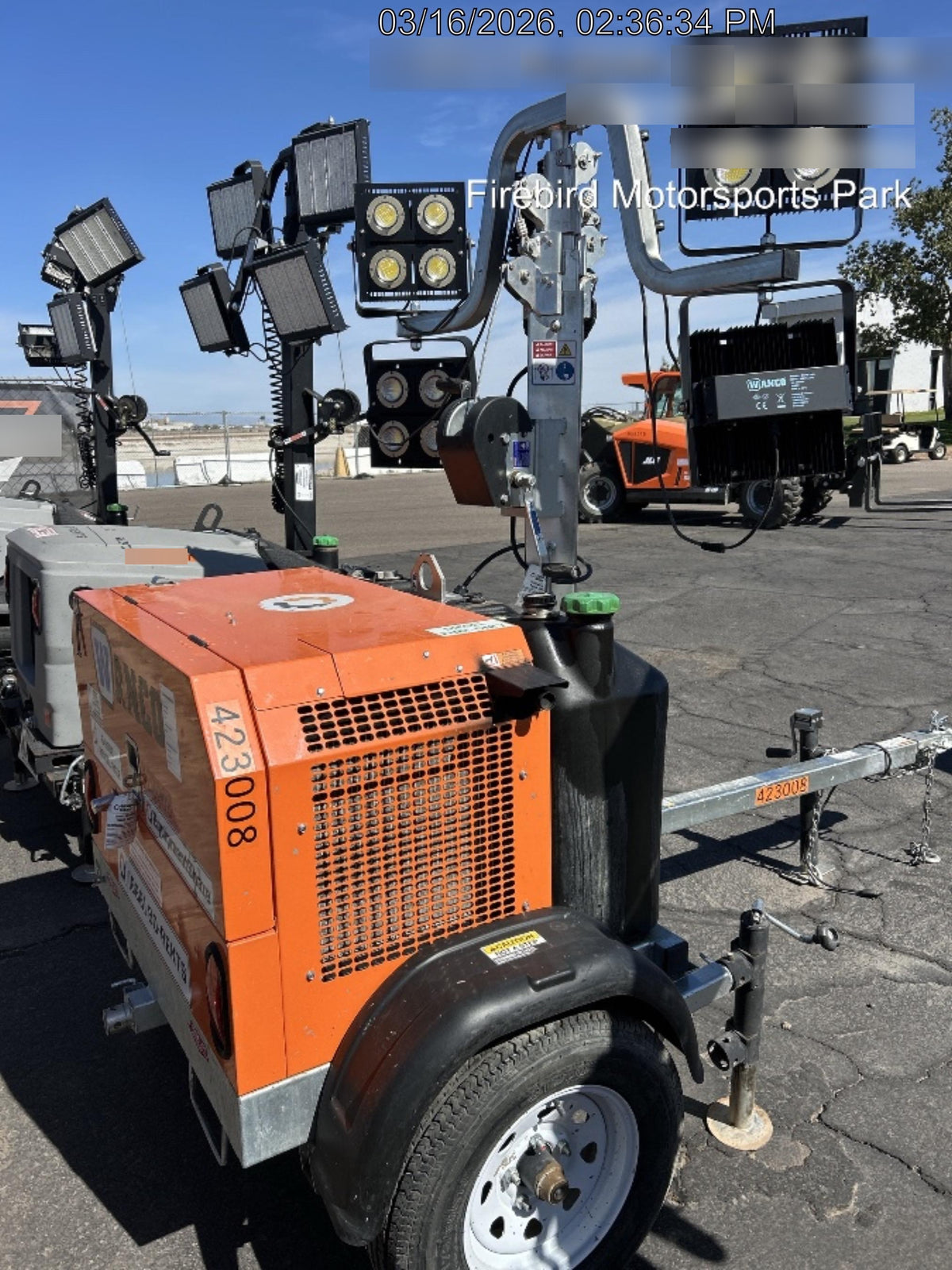 2024 Wanco WLTT-4MM4K Diesel, Deep Sea Controller, Shore Power Plug, Auto Start, (4) 350W LED Floodlights, 4kW Generator, 60 Gal Fuel Tank, 2" Ball, T3