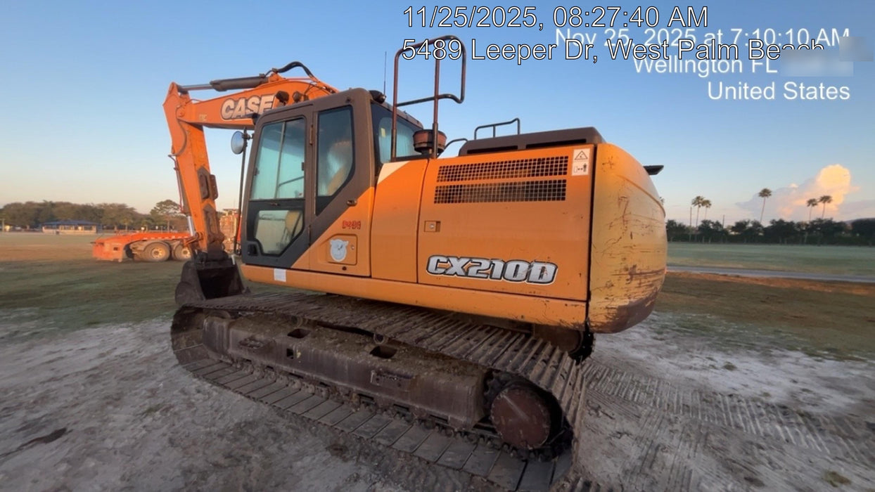 2016 CASE CX210D